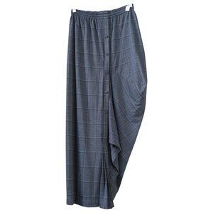 xiao Studio Sculptural Drape Asymmetrical Gathered Skirt